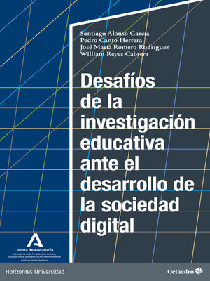 cover image of Desafíos de la investigación educativa ante el desarrollo de la sociedad digital